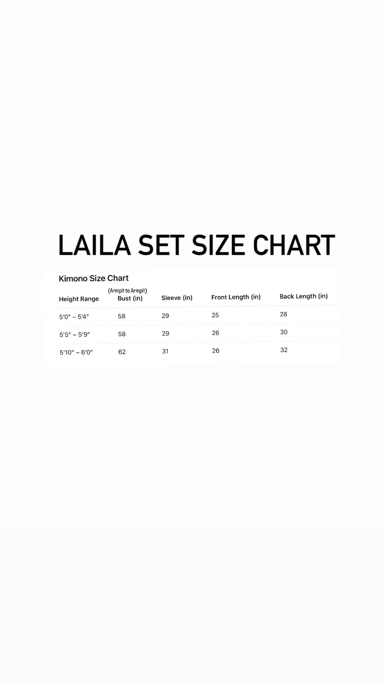 The “Everyday Laila Set” in Black