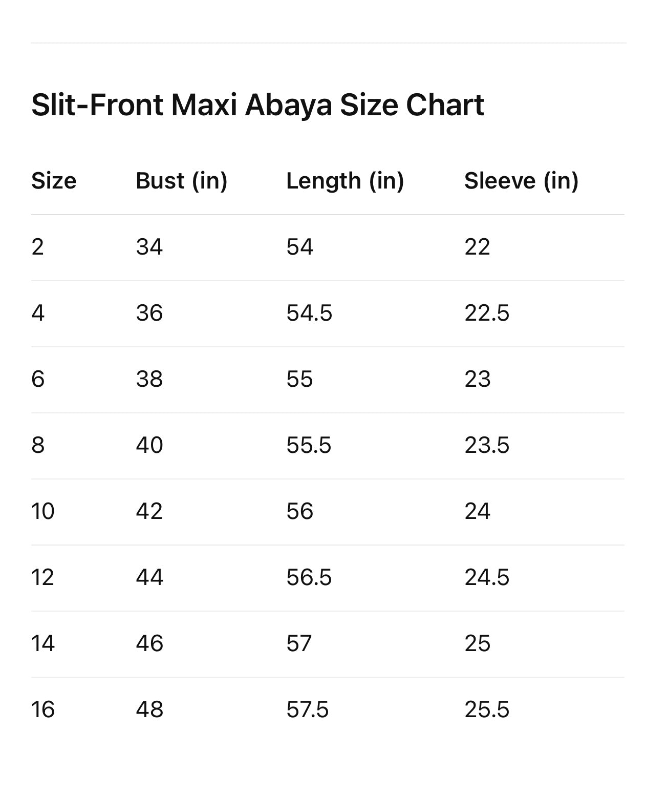 Front Slit Maxi Abaya in Maroon