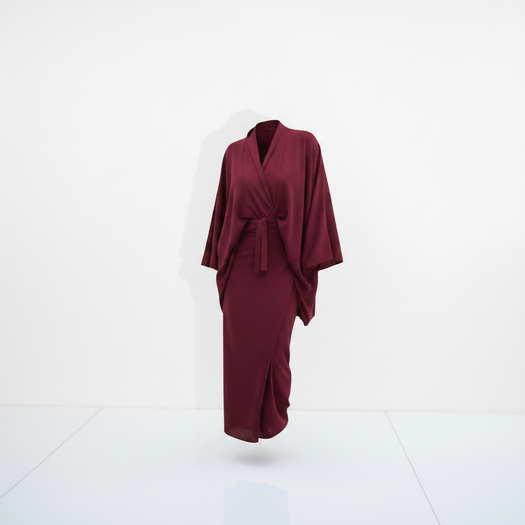 The “Dia” Set in Maroon
