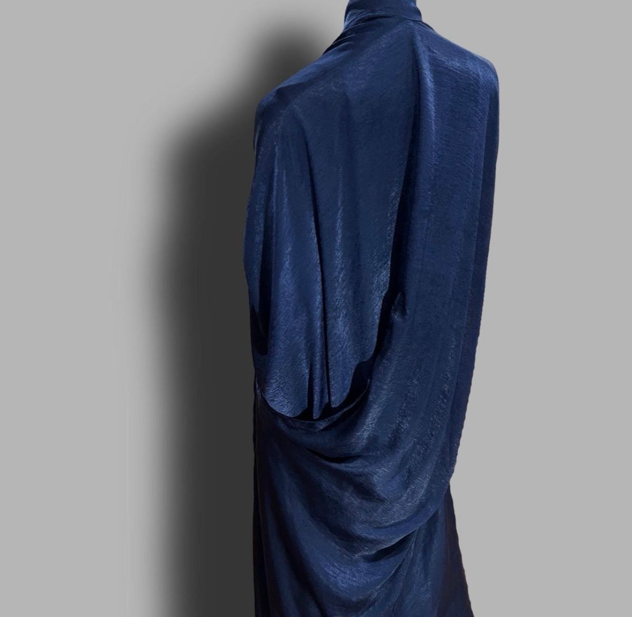 Criss Cross Back Kimono in Midnight Blue