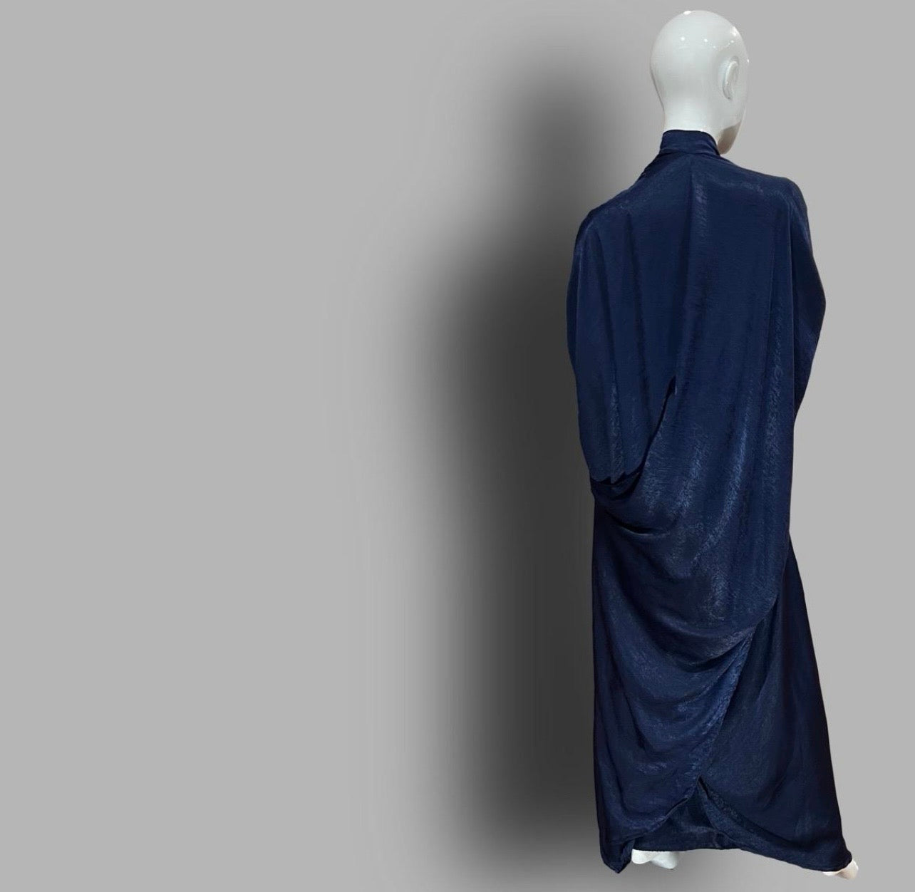Criss Cross Back Kimono in Midnight Blue
