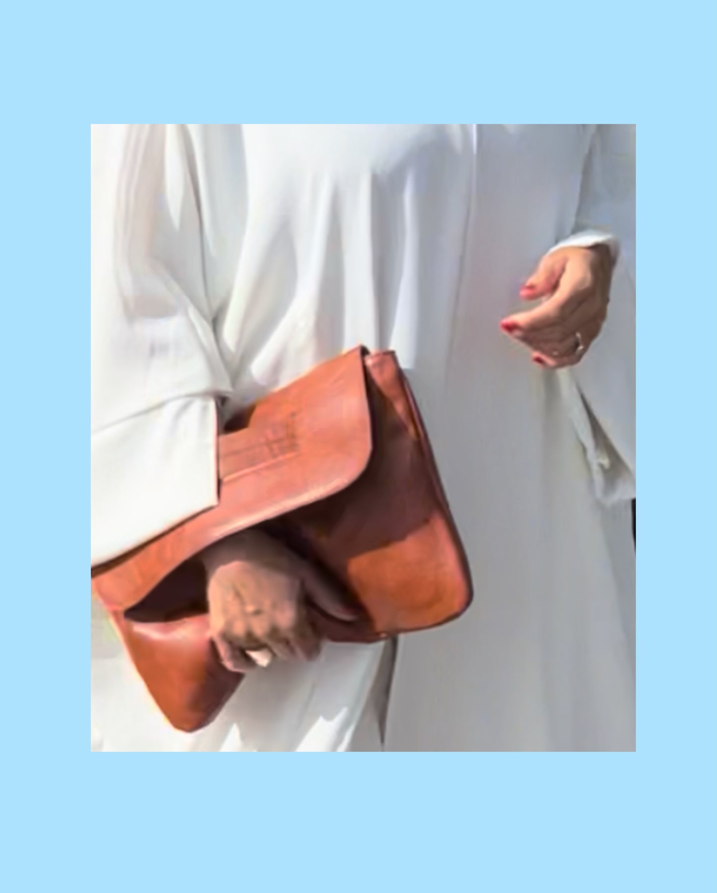 Brown Leather Handbag