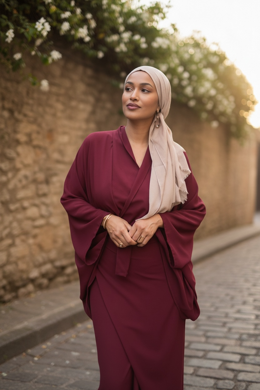 The “Dia” Set in Maroon